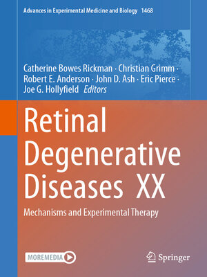 cover image of Retinal Degenerative Diseases XX